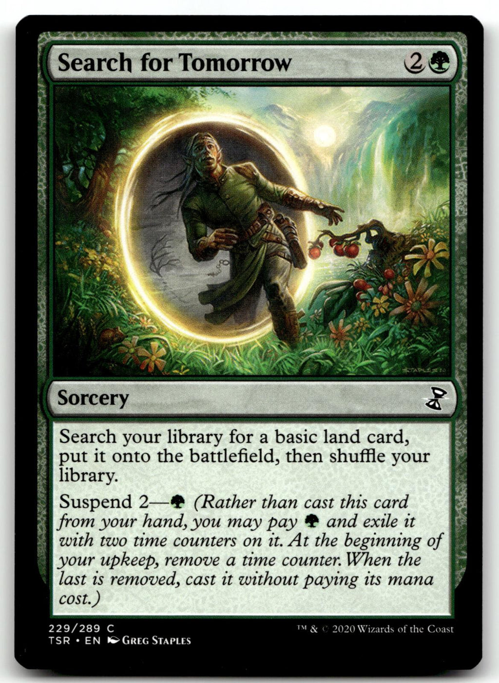 Search for Tomorrow 229 Common Time Spiral: Remastered Magic: The Gathering NM