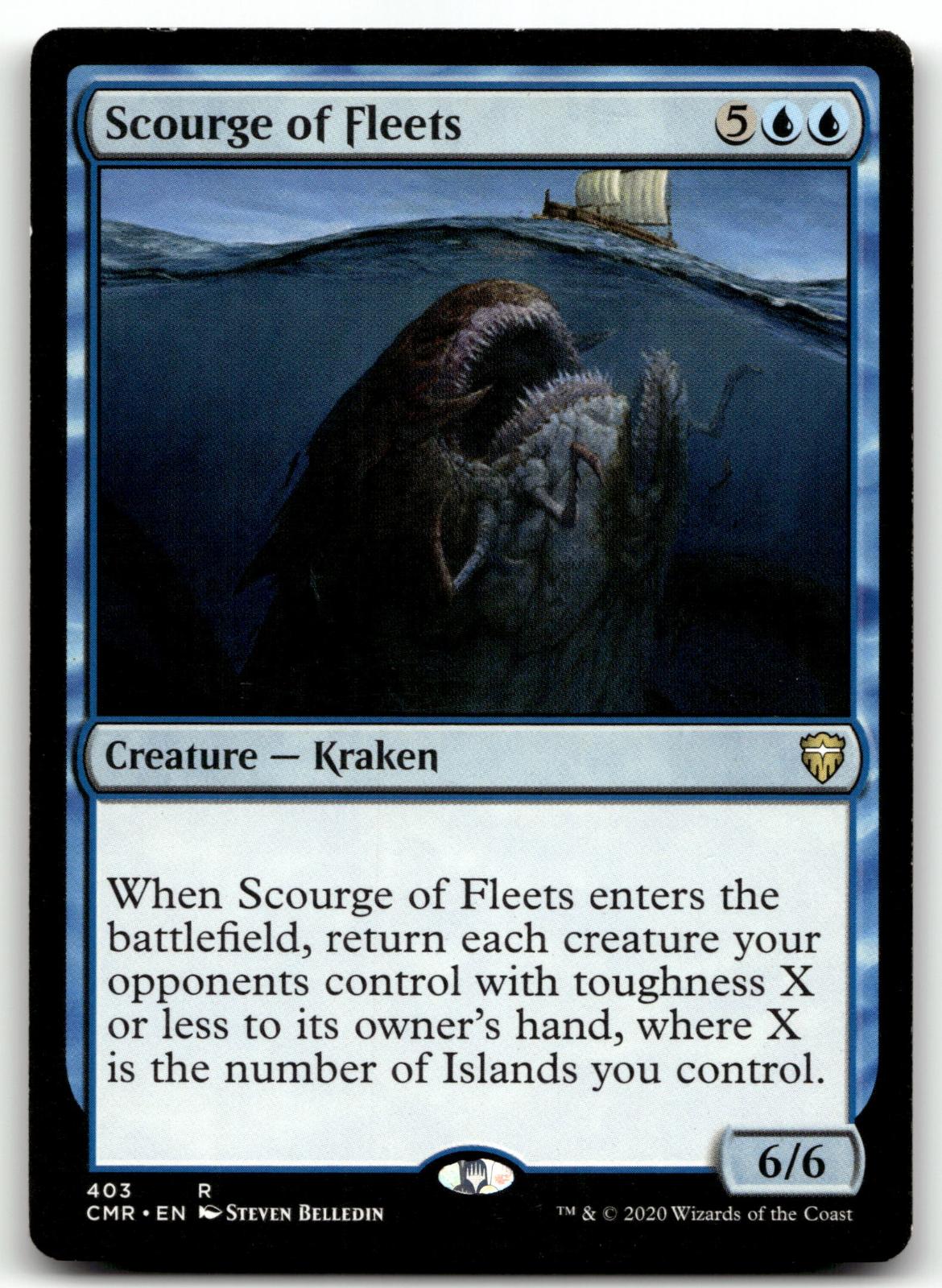 Scourge of Fleets 403 Rare Commander Legends Magic: The Gathering Near Mint