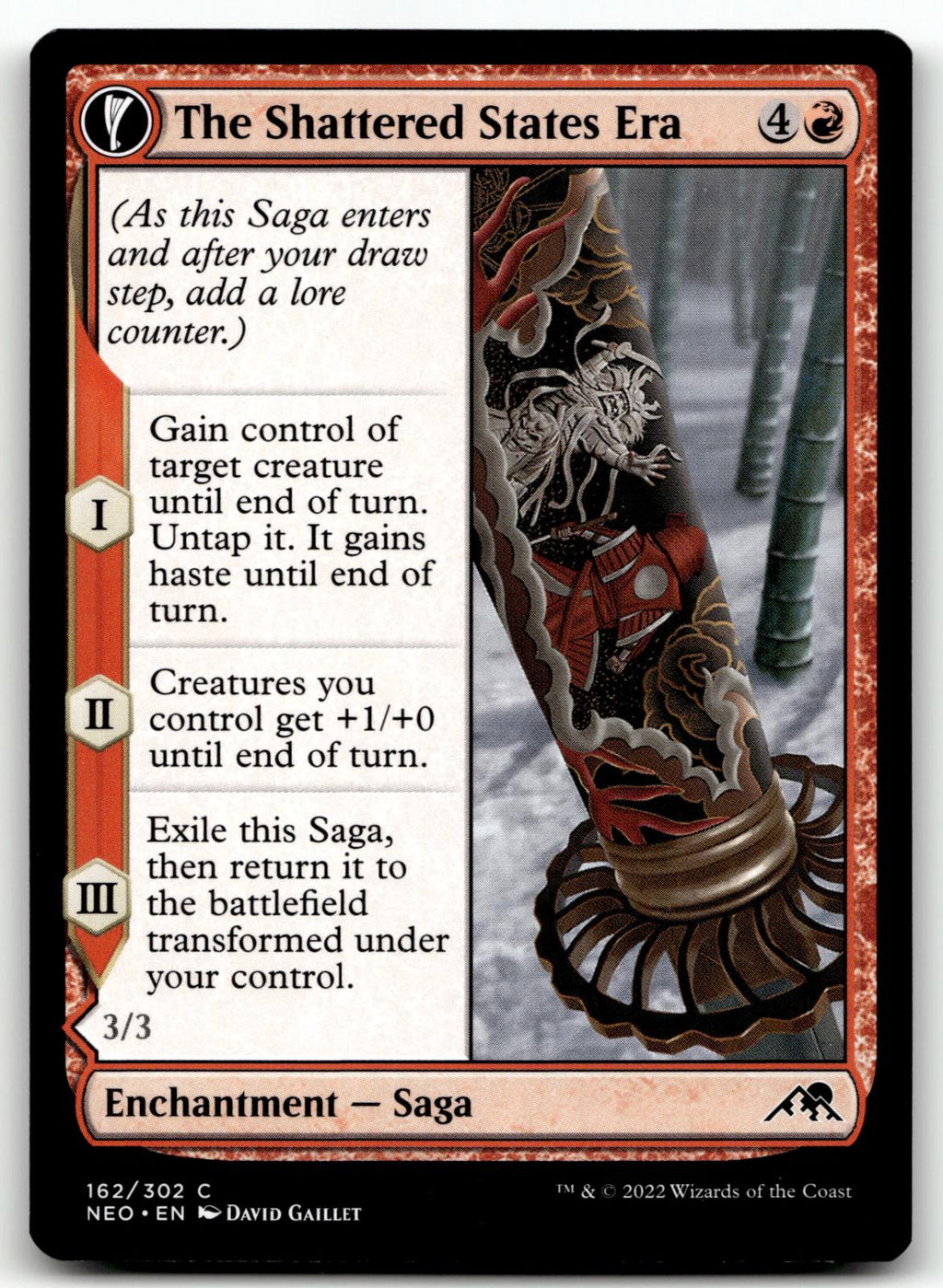 The Shattered States Era 162 Kamigawa: Neon Dynasty Magic: The Gathering NM