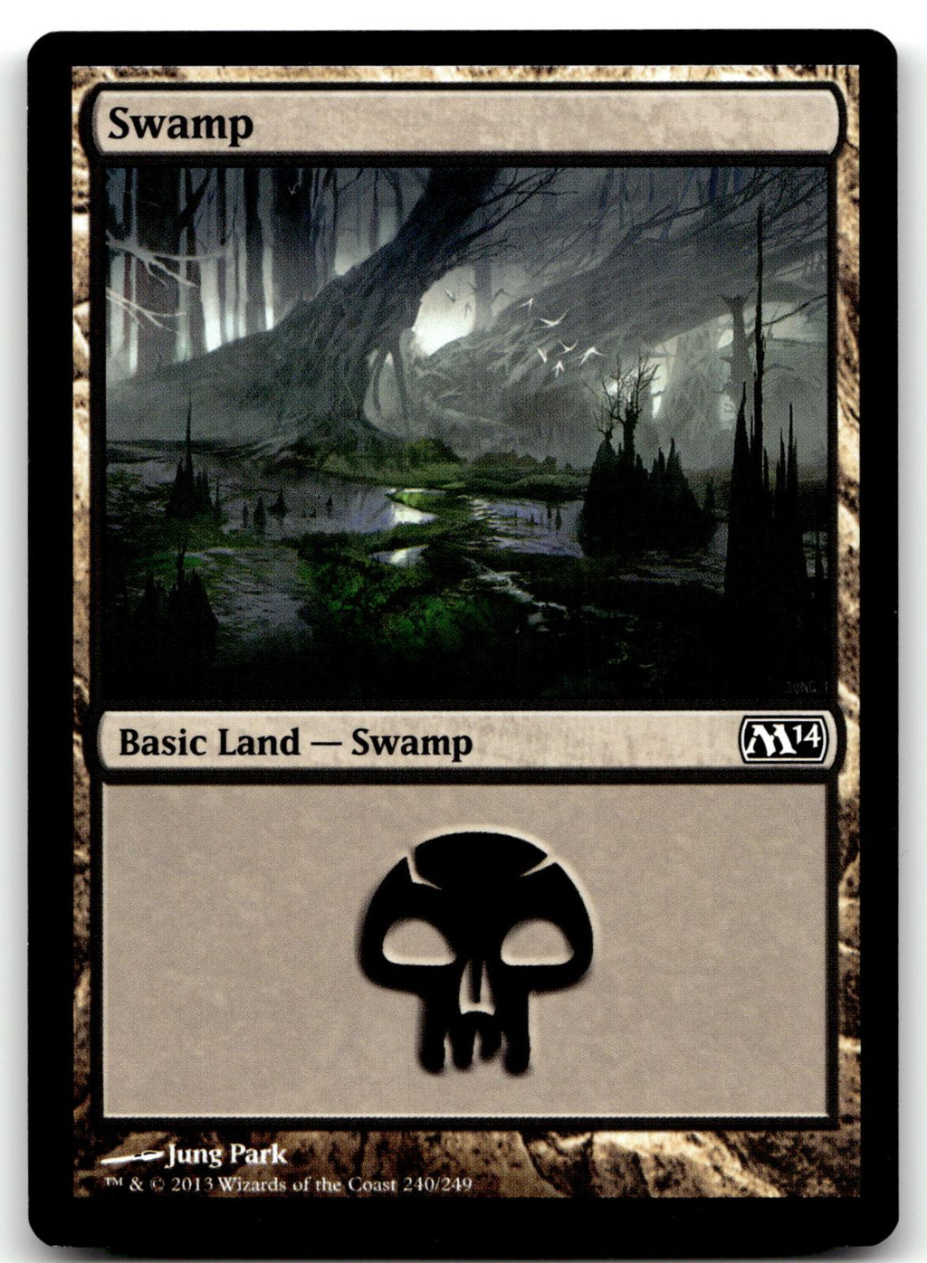 Swamp (240) 240 Land Magic 2012 (M12) Magic: The Gathering Near Mint