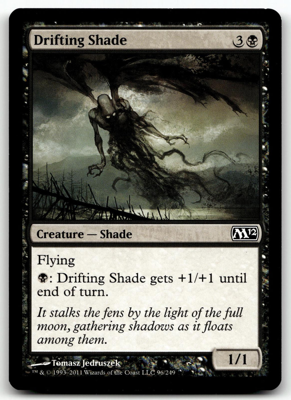 Drifting Shade 96 Common Magic 2012 (M12) Magic: The Gathering Near Mint