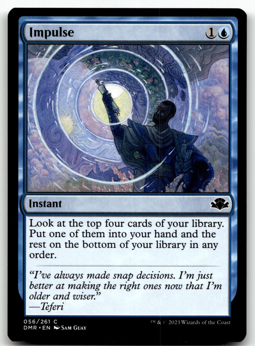 Impulse 56 Common Dominaria Remastered Magic: The Gathering Near Mint