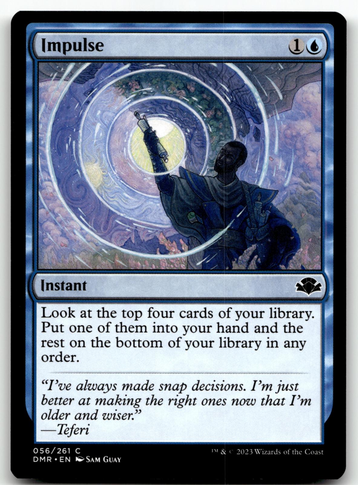 Impulse 56 Common Dominaria Remastered Magic: The Gathering Near Mint