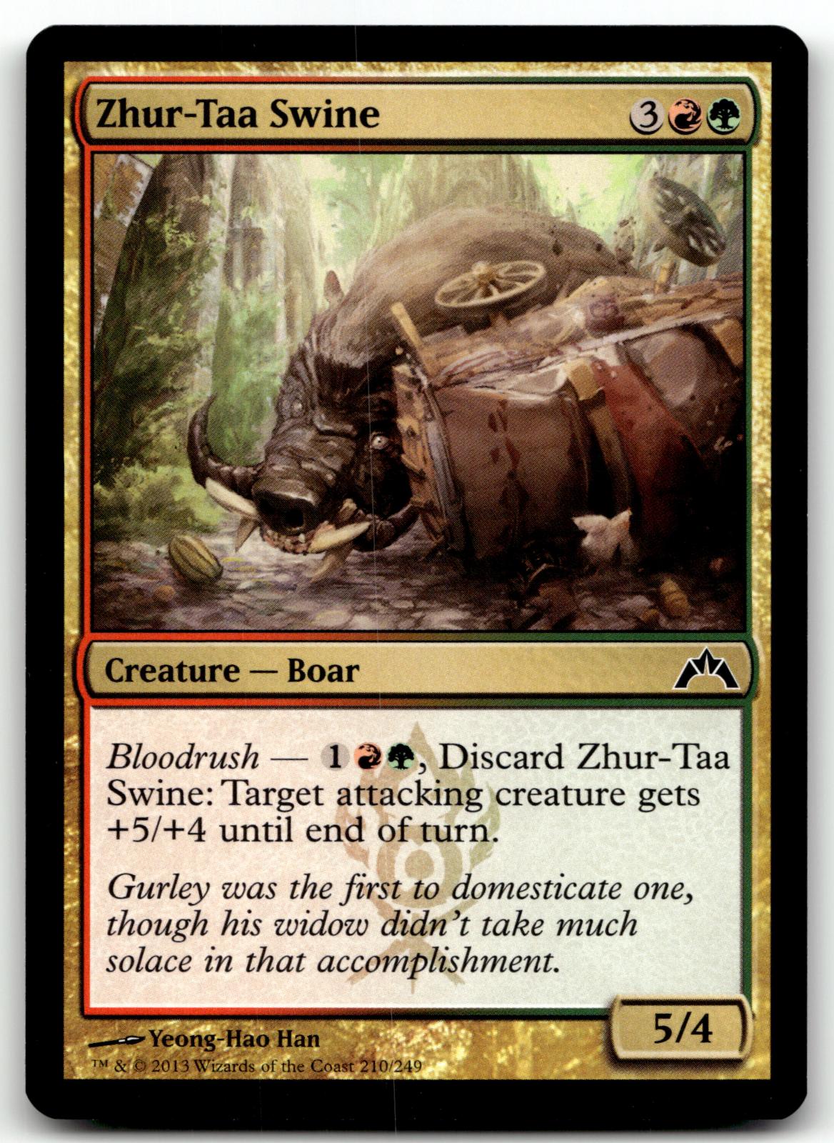 Zhur-Taa Swine 210 Common Gatecrash Magic: The Gathering Near Mint