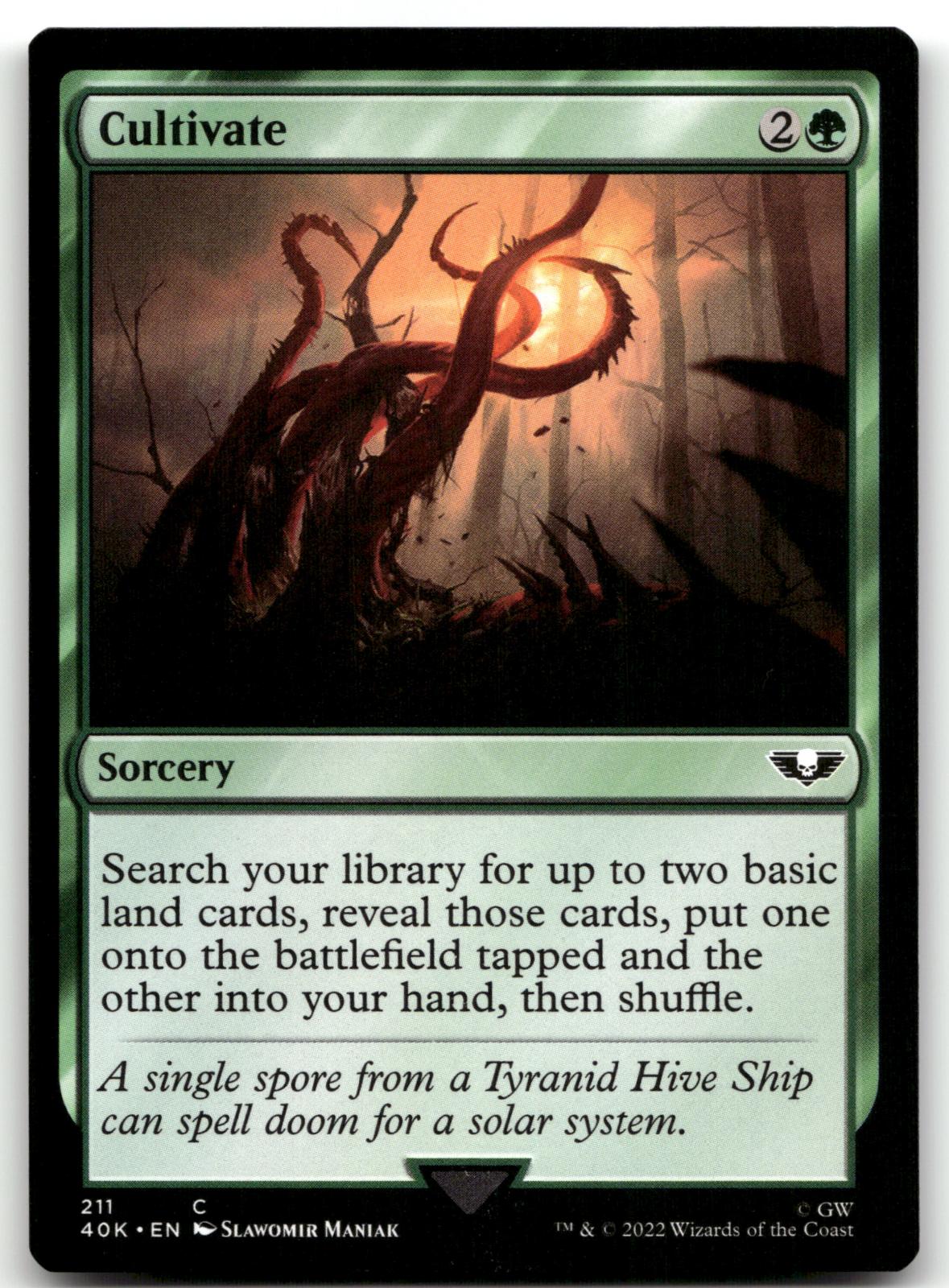 Cultivate 211 Common Universes Beyond: Warhammer 40,000 Magic: The Gathering NM