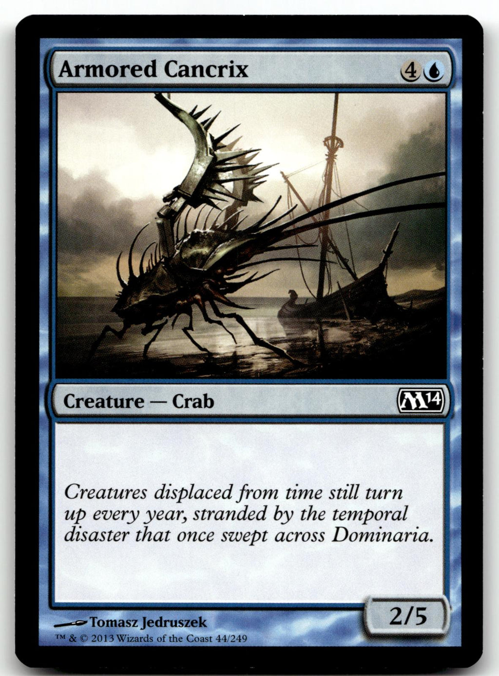 Armored Cancrix 44 Common Magic 2014 (M14) Magic: The Gathering Near Mint