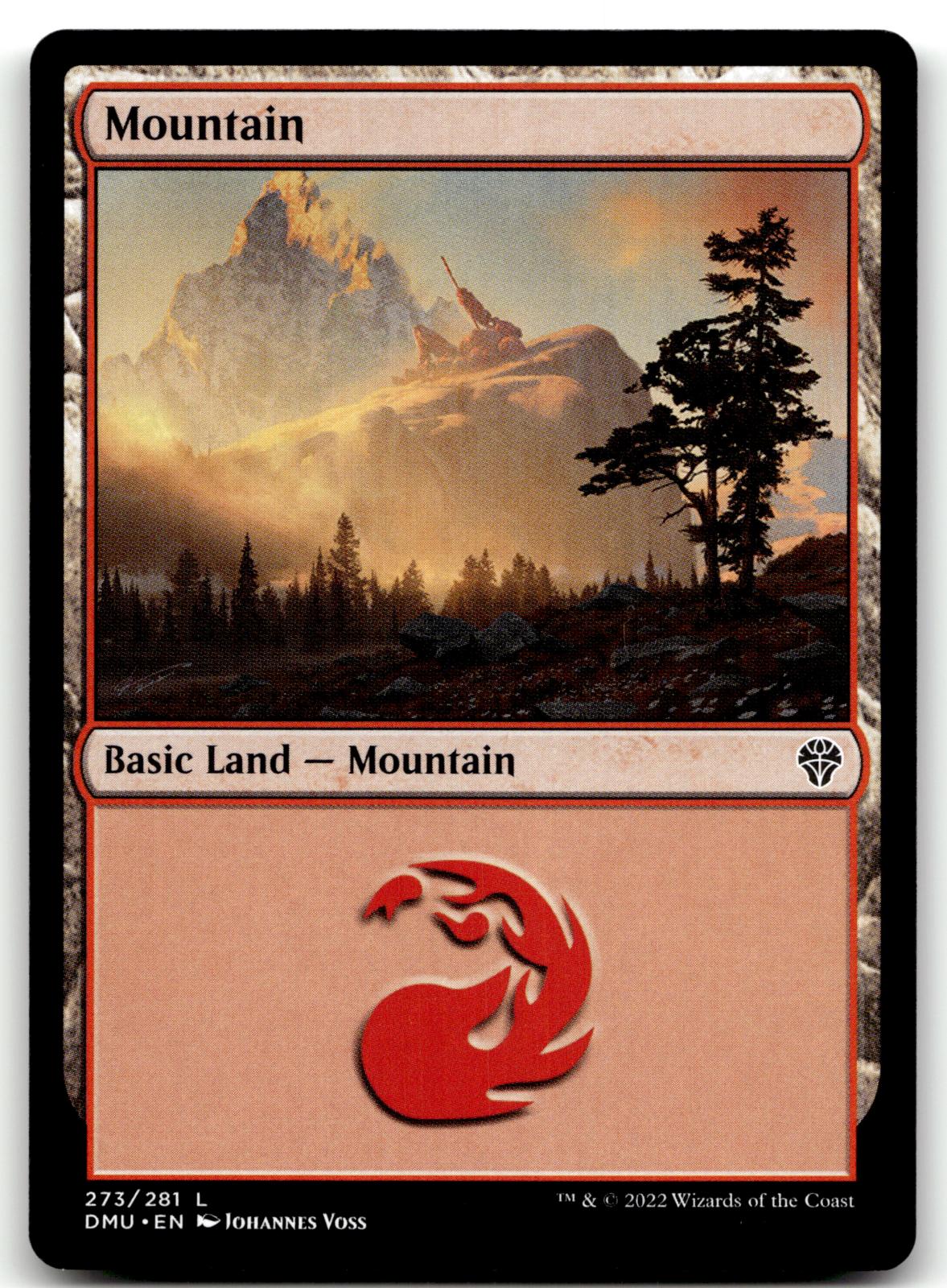 Mountain (273) 273 Land Dominaria United Magic: The Gathering Near Mint