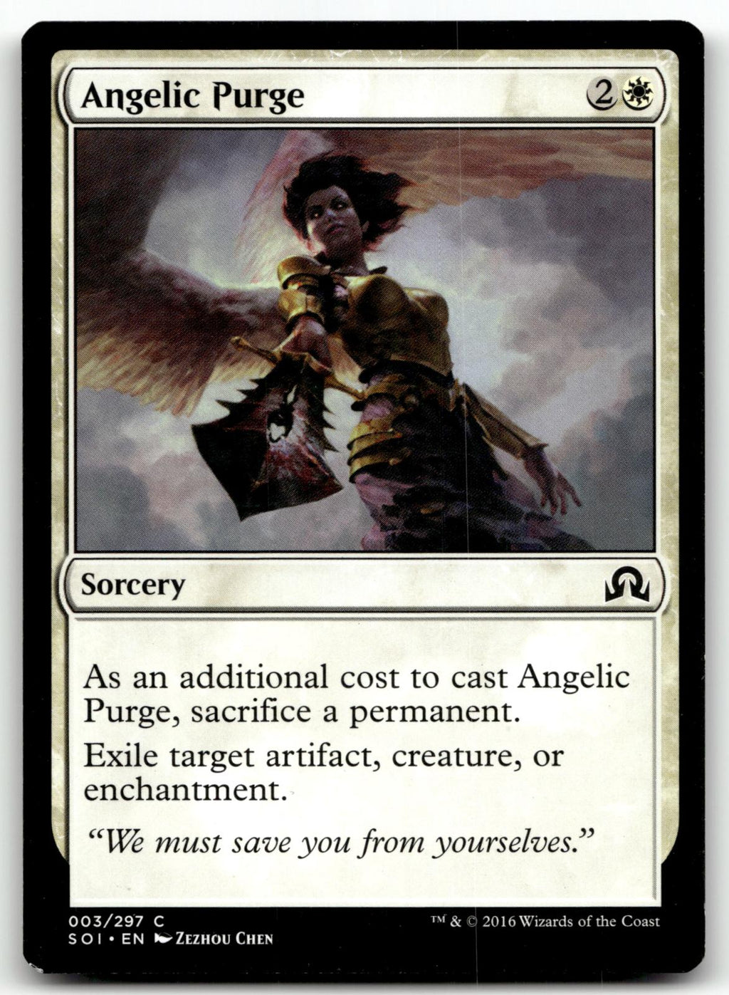 Angelic Purge 3 Common The List Reprints Magic: The Gathering Near Mint