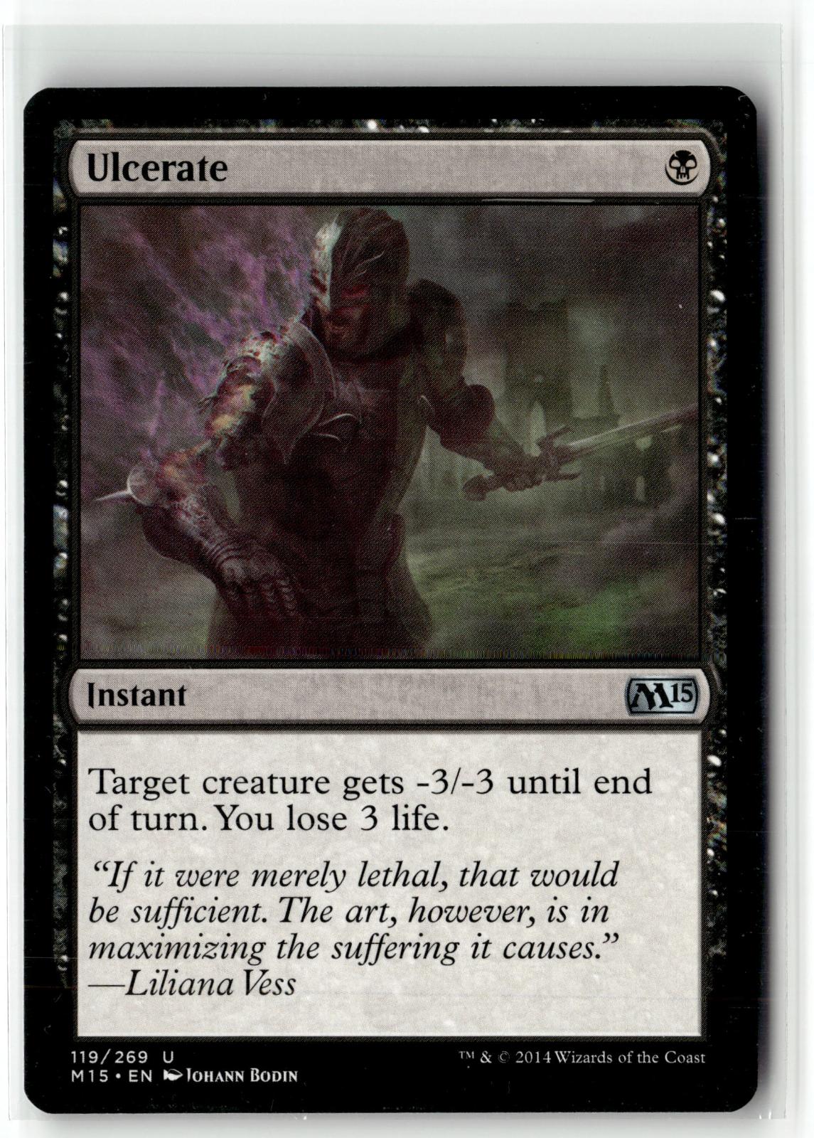Ulcerate 119 Uncommon Magic 2015 (M15) Magic: The Gathering Near Mint