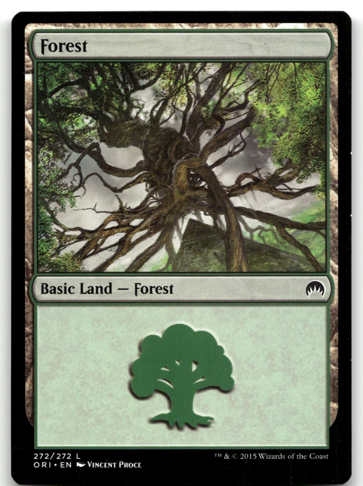 Forest (272) 272 Land Magic Origins Magic: The Gathering Near Mint