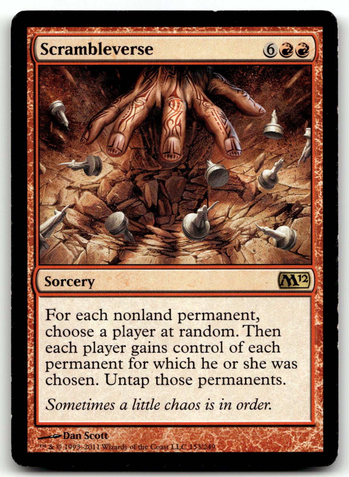Scrambleverse 153 Rare Magic 2012 (M12) Magic: The Gathering Near Mint