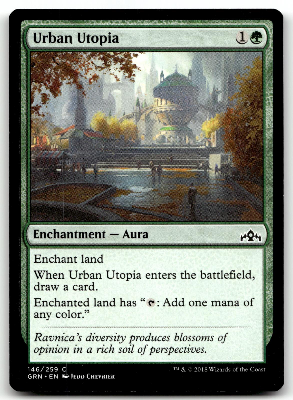 Urban Utopia 146 Common Guilds of Ravnica Magic: The Gathering Near Mint