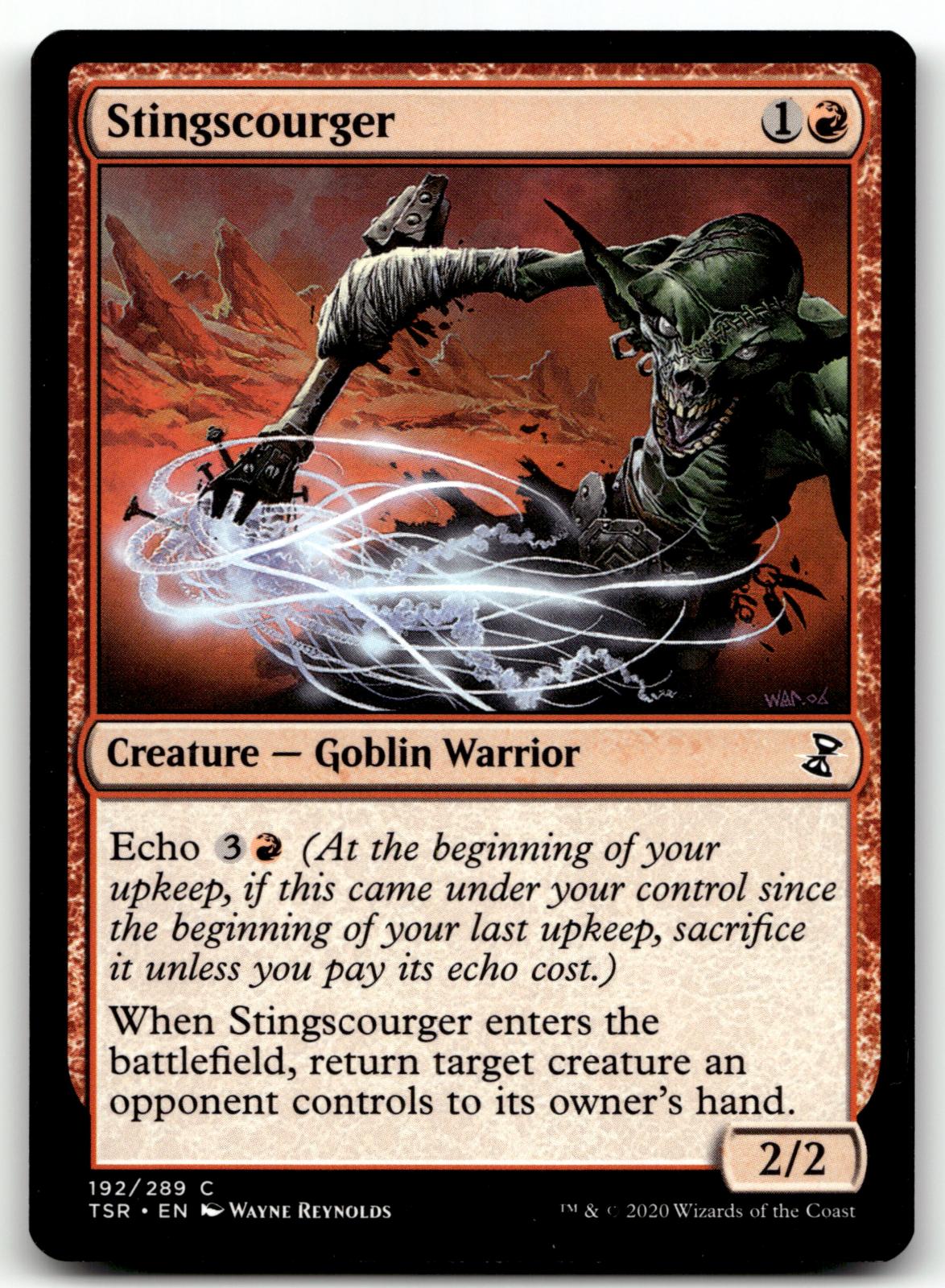 Stingscourger 192 Common Time Spiral: Remastered Magic: The Gathering Near Mint