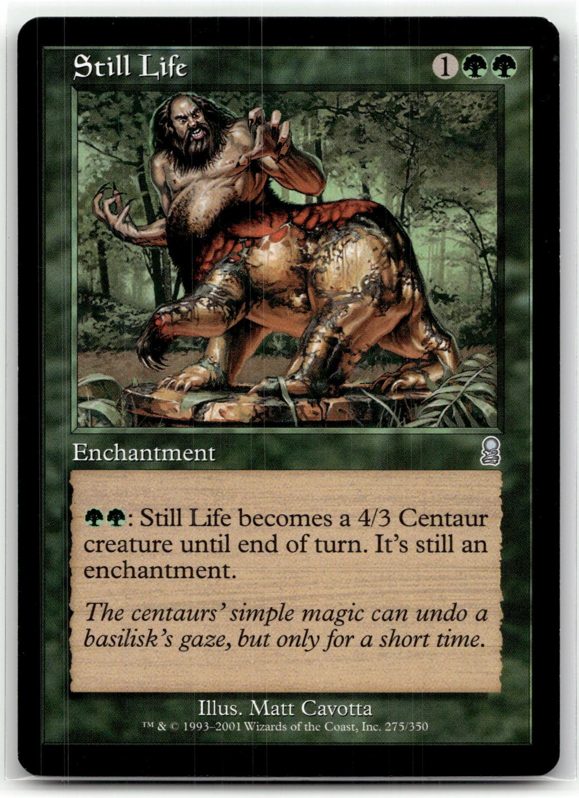Still Life 275 Uncommon Odyssey Magic: The Gathering Near Mint