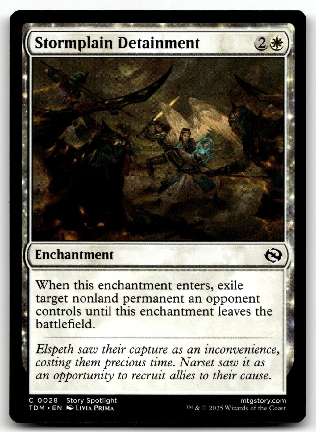 Stormplain Detainment 28 Common Tarkir: Dragonstorm Magic: The Gathering NM