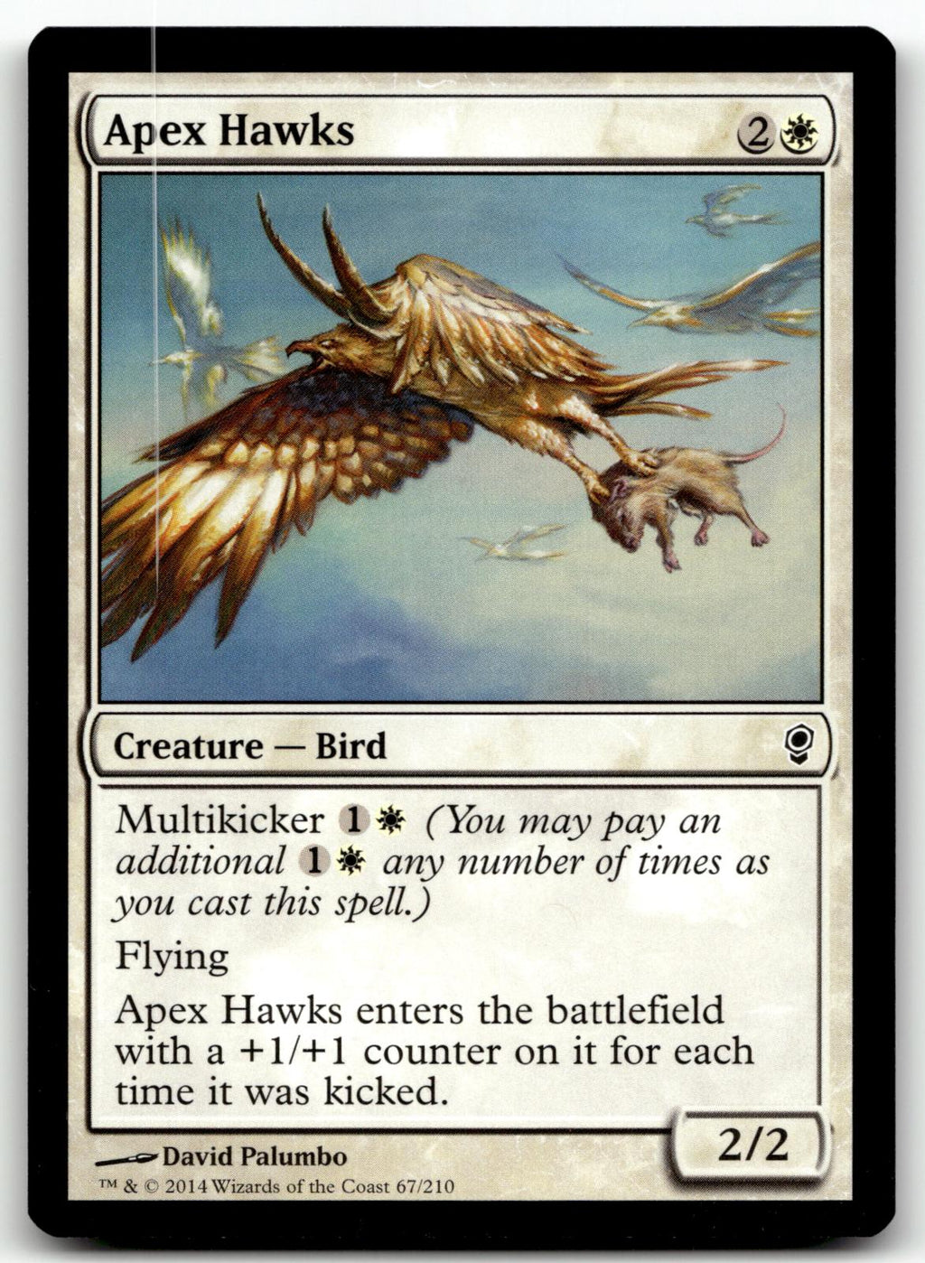 Apex Hawks 67 Common Conspiracy Magic: The Gathering Near Mint