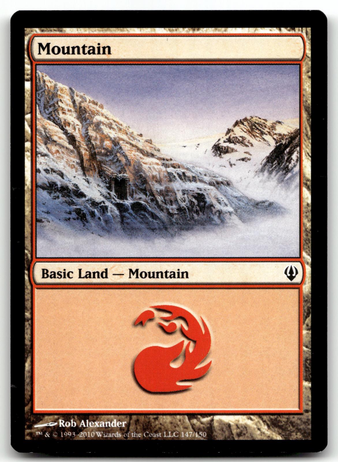 Mountain (147) 147 Land Archenemy Magic: The Gathering Near Mint