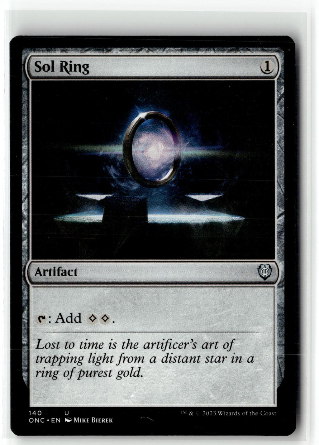 Sol Ring 140 Commander: Phyrexia: All Will Be One Magic: The Gathering NM