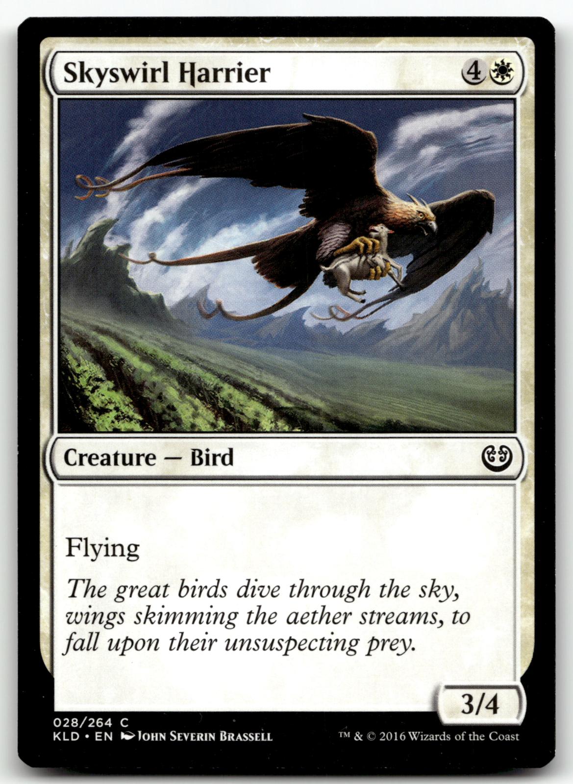 Skyswirl Harrier 28 Common Kaladesh Magic: The Gathering Near Mint