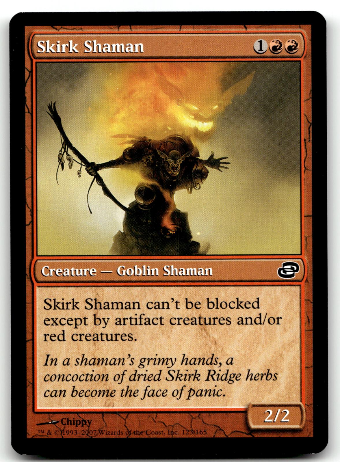 Skirk Shaman 123 Common Planar Chaos Magic: The Gathering Near Mint