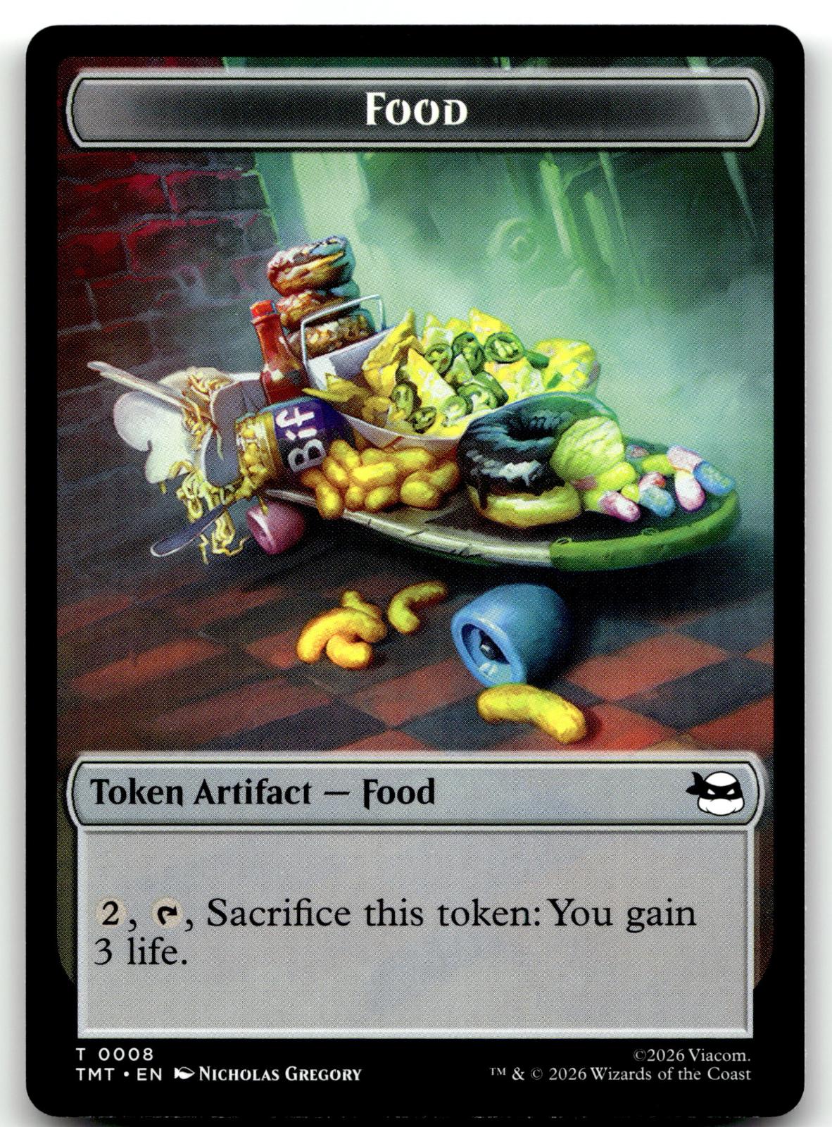 Food Token 5 Outlaws of Thunder Junction: Breaking News Magic: The Gathering NM