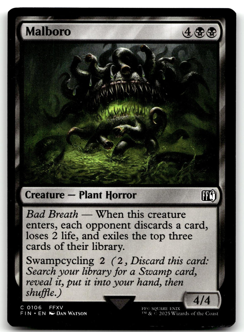 Malboro 106 Common FINAL FANTASY Magic: The Gathering Near Mint