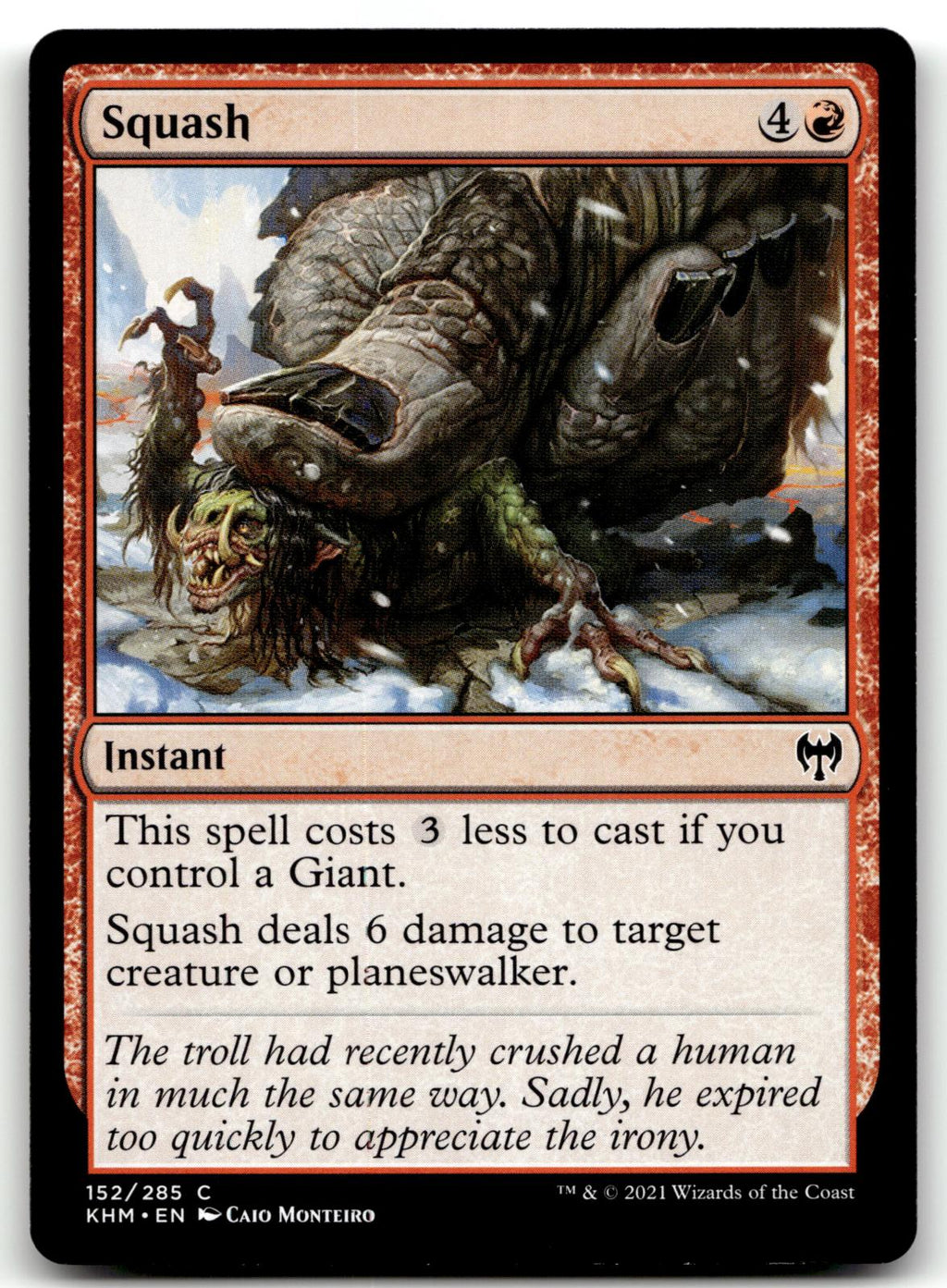 Squash 152 Common Kaldheim Magic: The Gathering Near Mint