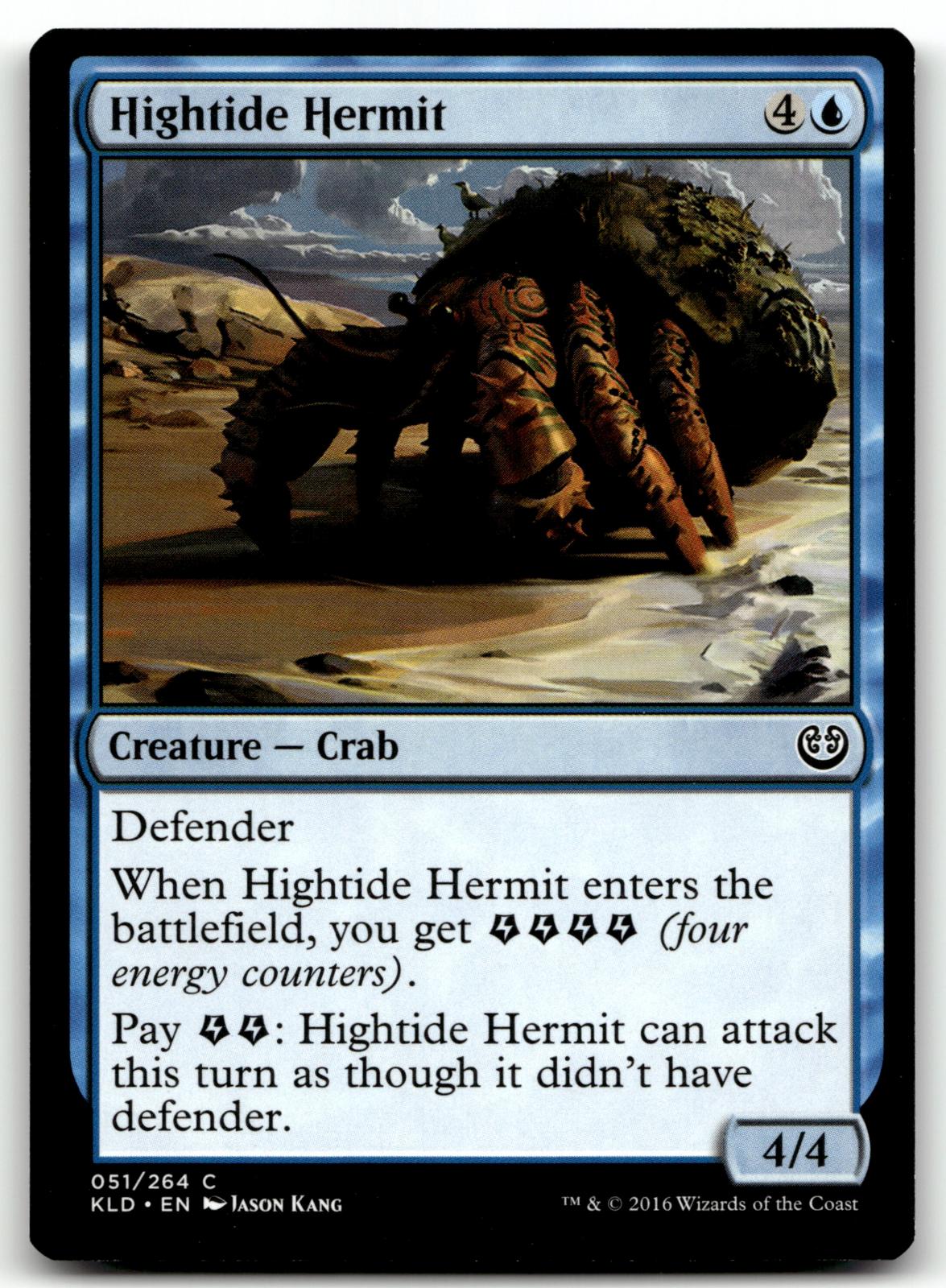 Hightide Hermit 51 Common Kaladesh Magic: The Gathering Near Mint