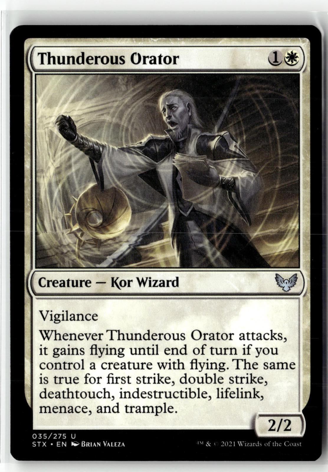 Thunderous Orator 035/275 Uncommon The List Reprints Magic: The Gathering NM