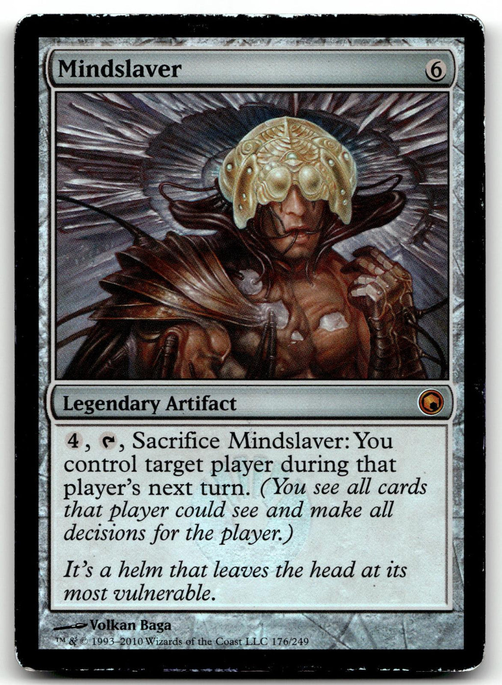Mindslaver 176 Mythic Scars of Mirrodin Magic: The Gathering Foil Lightly Played