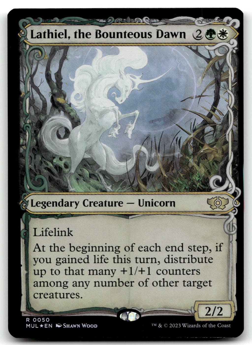 Lathiel, the Bounteous Dawn 50 March of the Machine: Multiverse Legends Magic: The Gathering Foil NM