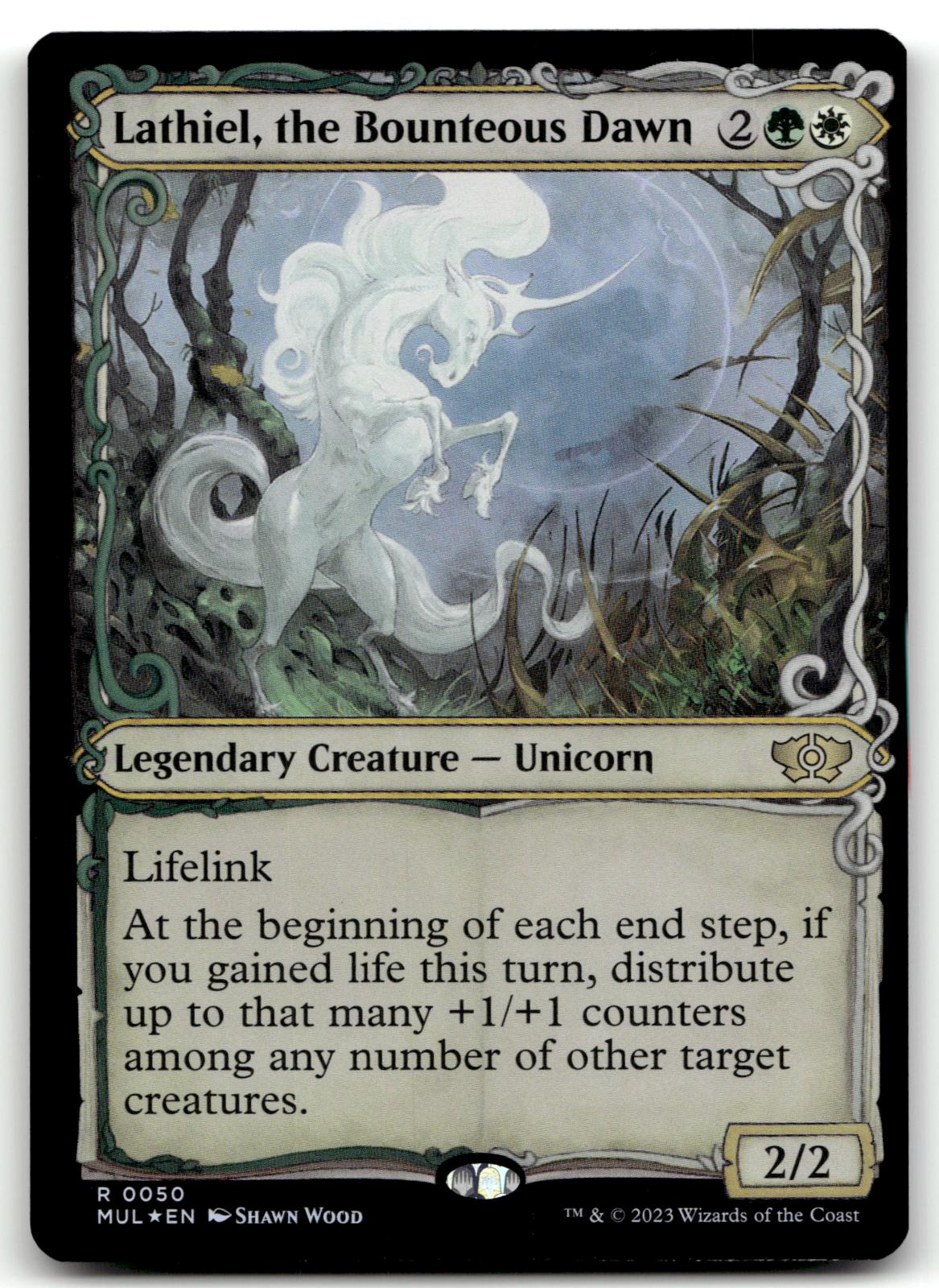 Lathiel, the Bounteous Dawn 50 March of the Machine: Multiverse Legends Magic: The Gathering Foil NM