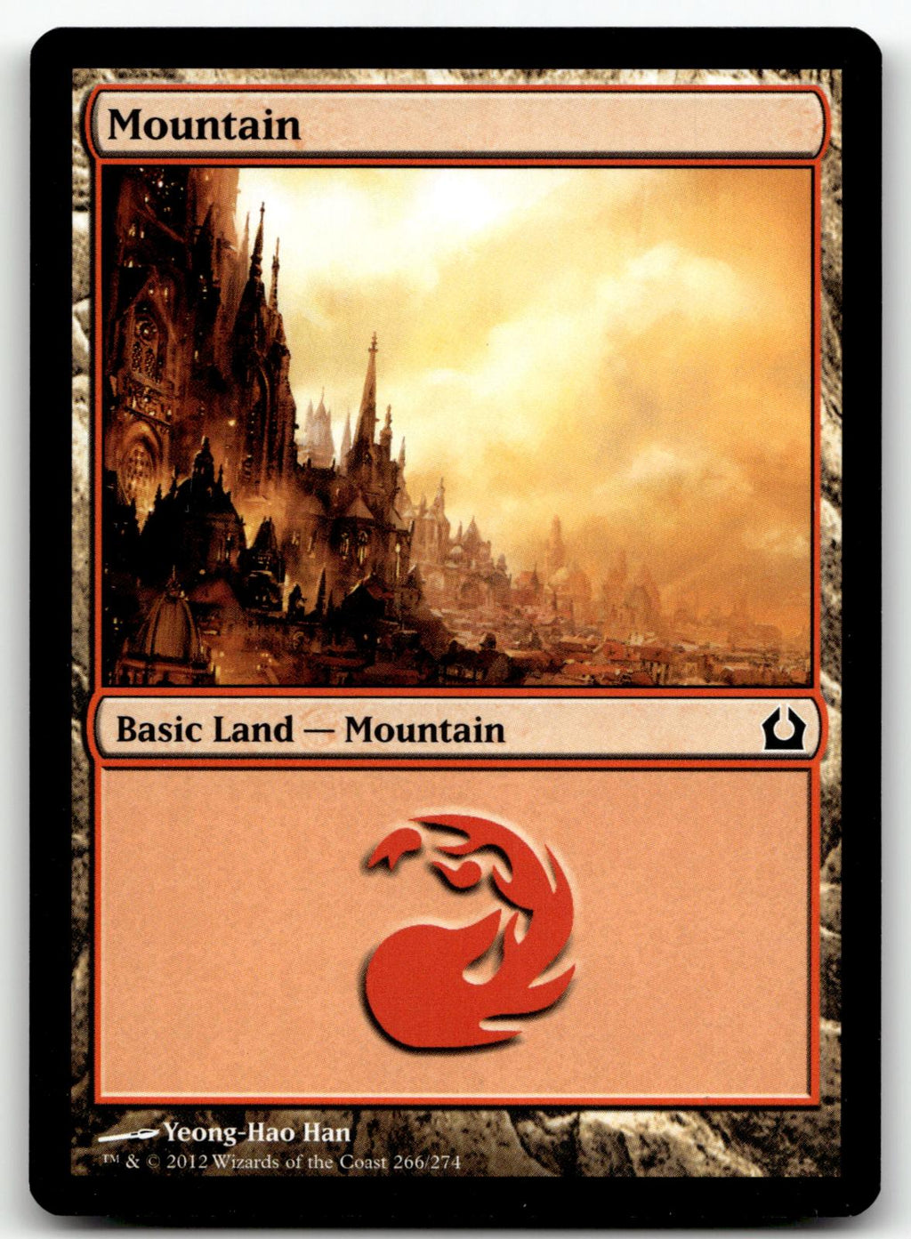 Mountain (266) 266 Land Return to Ravnica Magic: The Gathering Near Mint