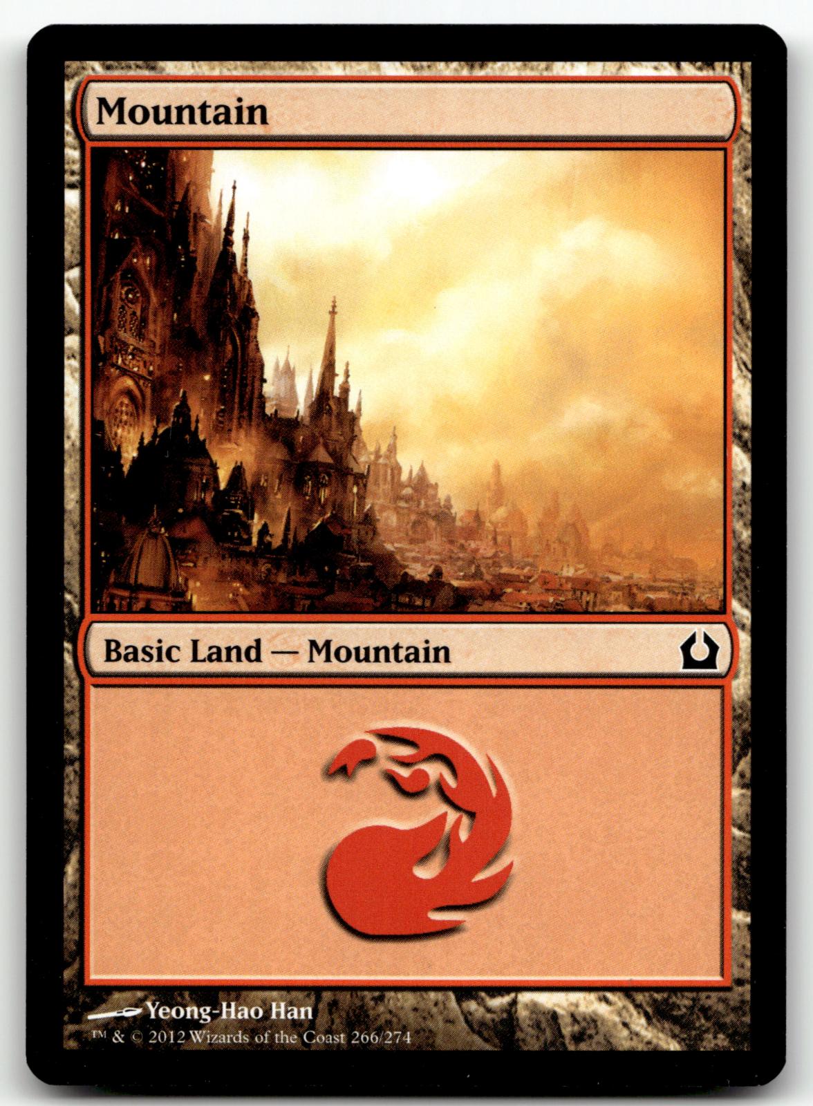 Mountain (266) 266 Land Return to Ravnica Magic: The Gathering Near Mint
