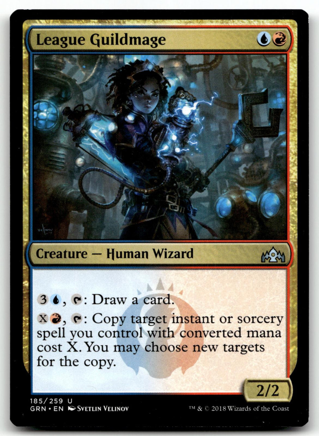 League Guildmage 185 Uncommon Guilds of Ravnica Magic: The Gathering Near Mint