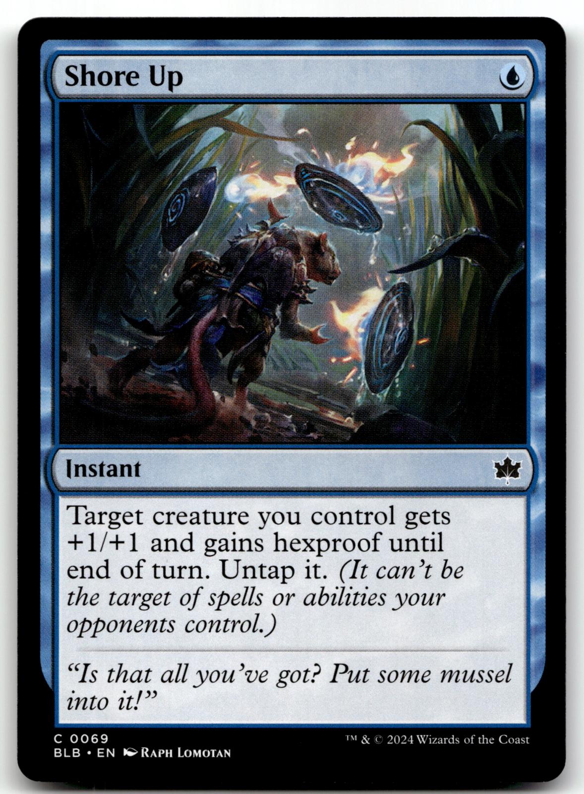 Shore Up 69 Common Bloomburrow Magic: The Gathering Near Mint