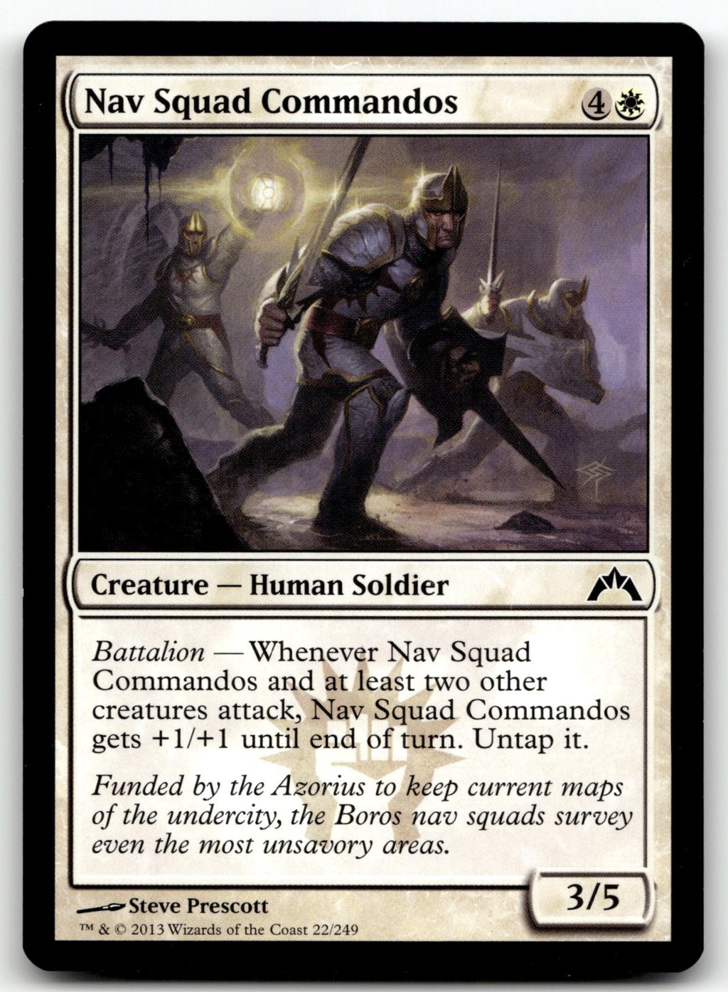 Nav Squad Commandos 22 Common Gatecrash Magic: The Gathering Near Mint
