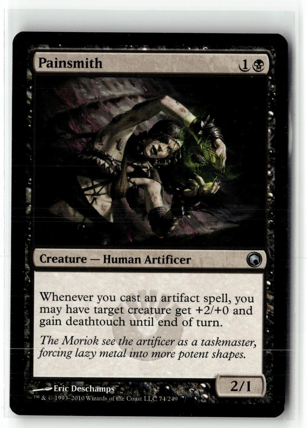 Painsmith 74 Uncommon Scars of Mirrodin Magic: The Gathering Near Mint