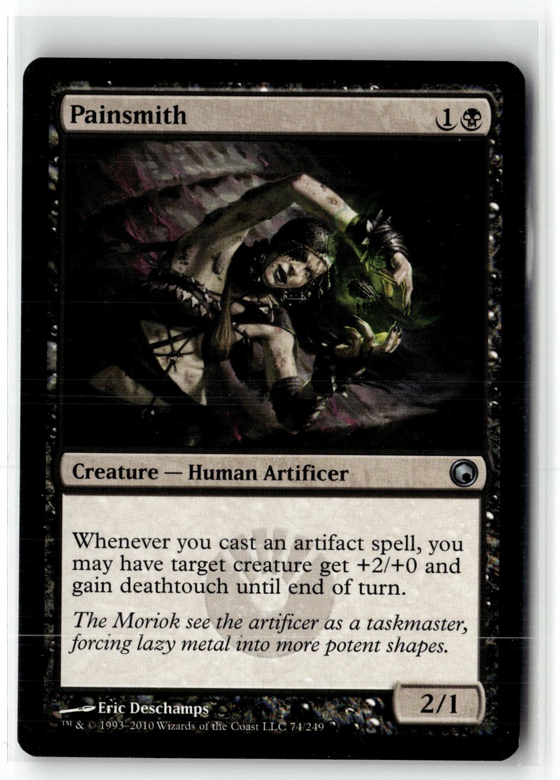 Painsmith 74 Uncommon Scars of Mirrodin Magic: The Gathering Near Mint