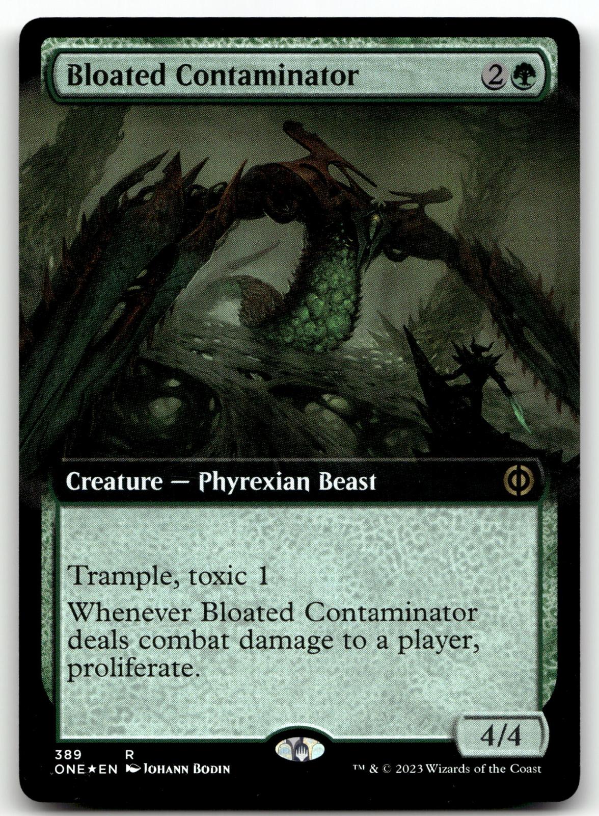Bloated Contaminator (Extended Art) 389 Phyrexia: All Will Be One 