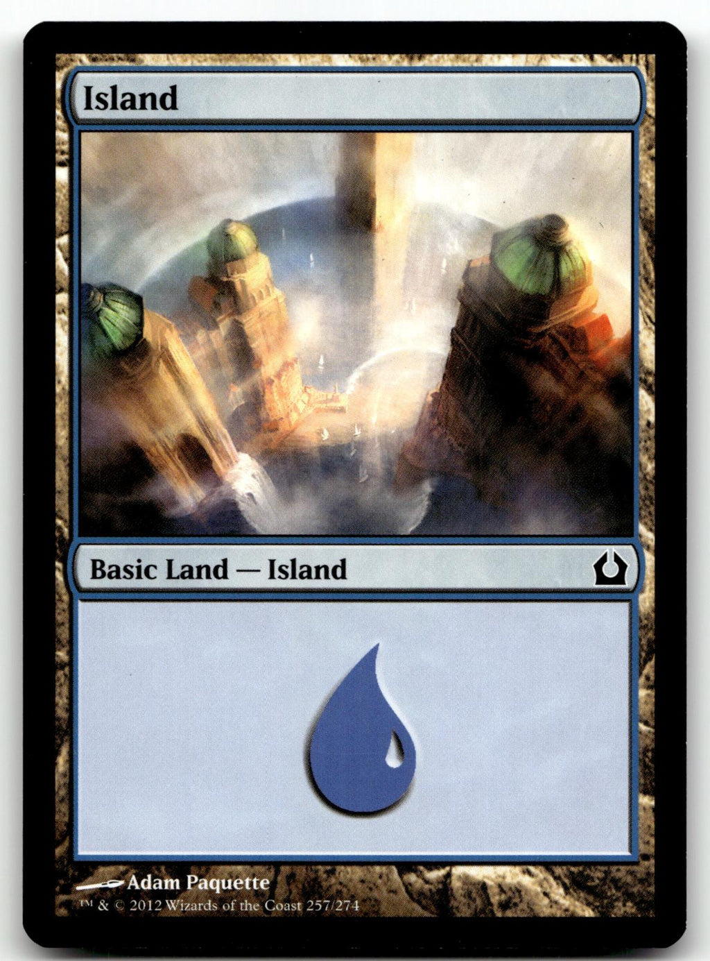 Island (257) 257 Land Return to Ravnica Magic: The Gathering Near Mint