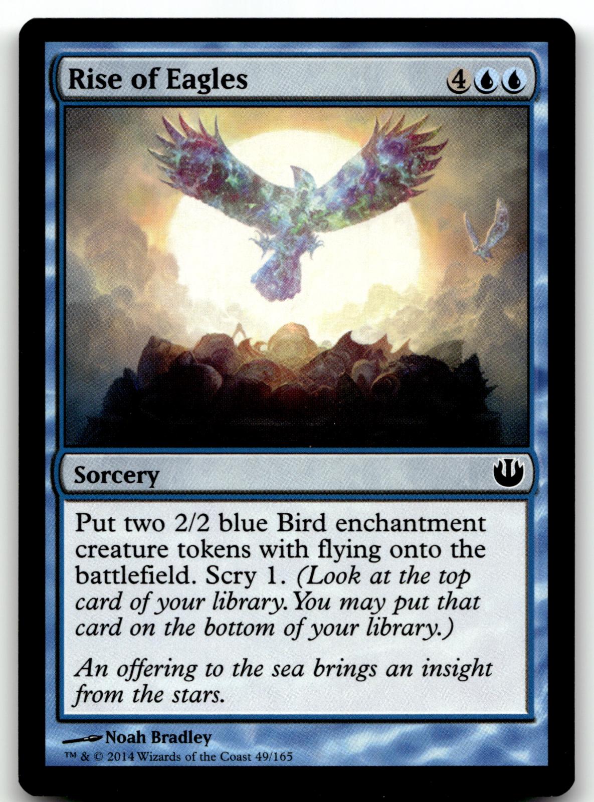 Rise of Eagles 49 Common Journey Into Nyx Magic: The Gathering Near Mint
