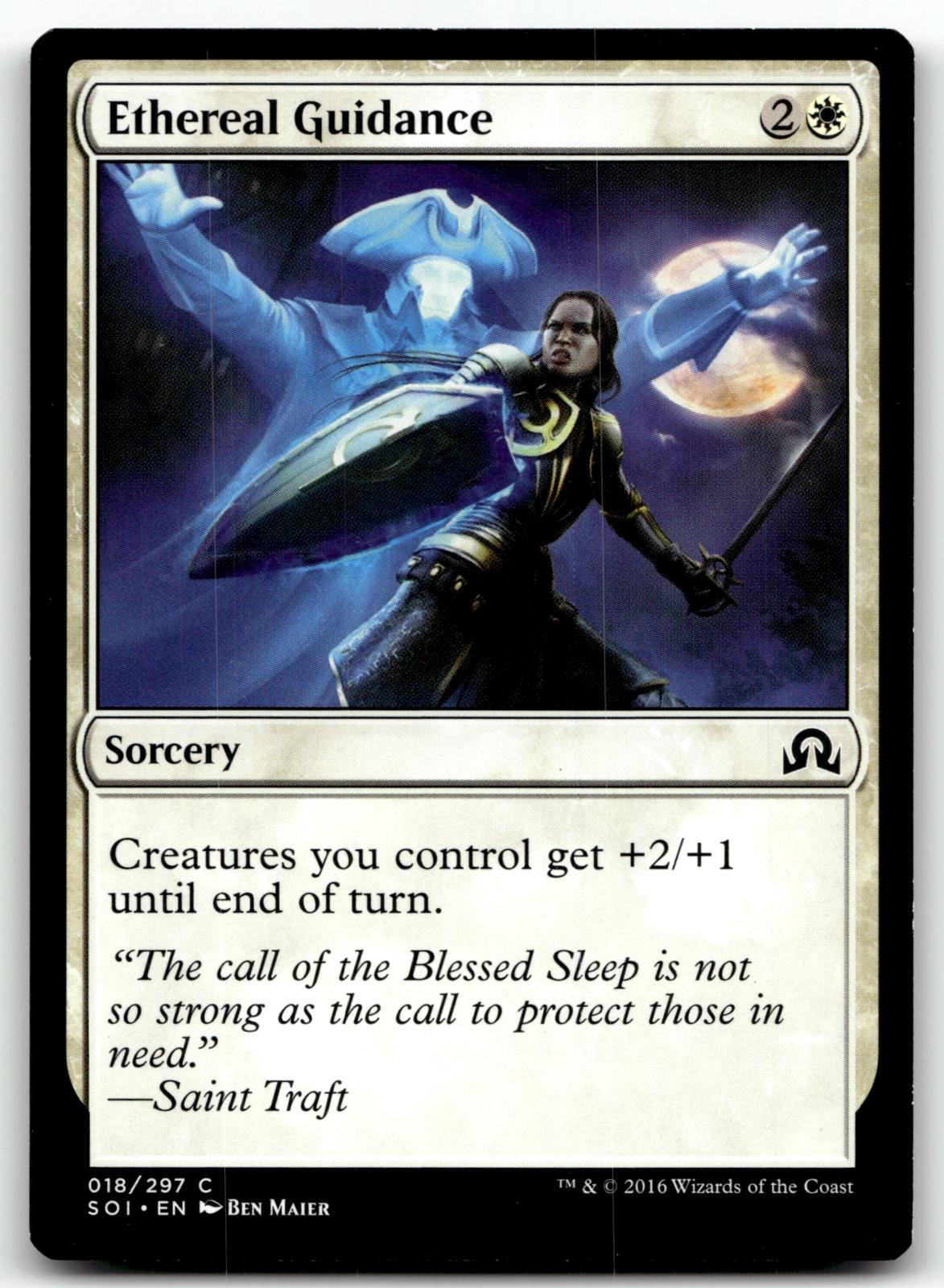 Ethereal Guidance 18 Common Shadows over Innistrad Magic: The Gathering NM