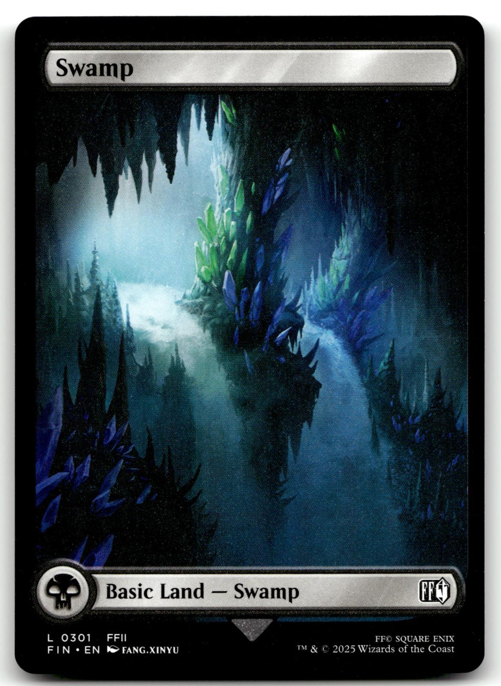 Swamp (0301) 301 Land FINAL FANTASY Magic: The Gathering Near Mint