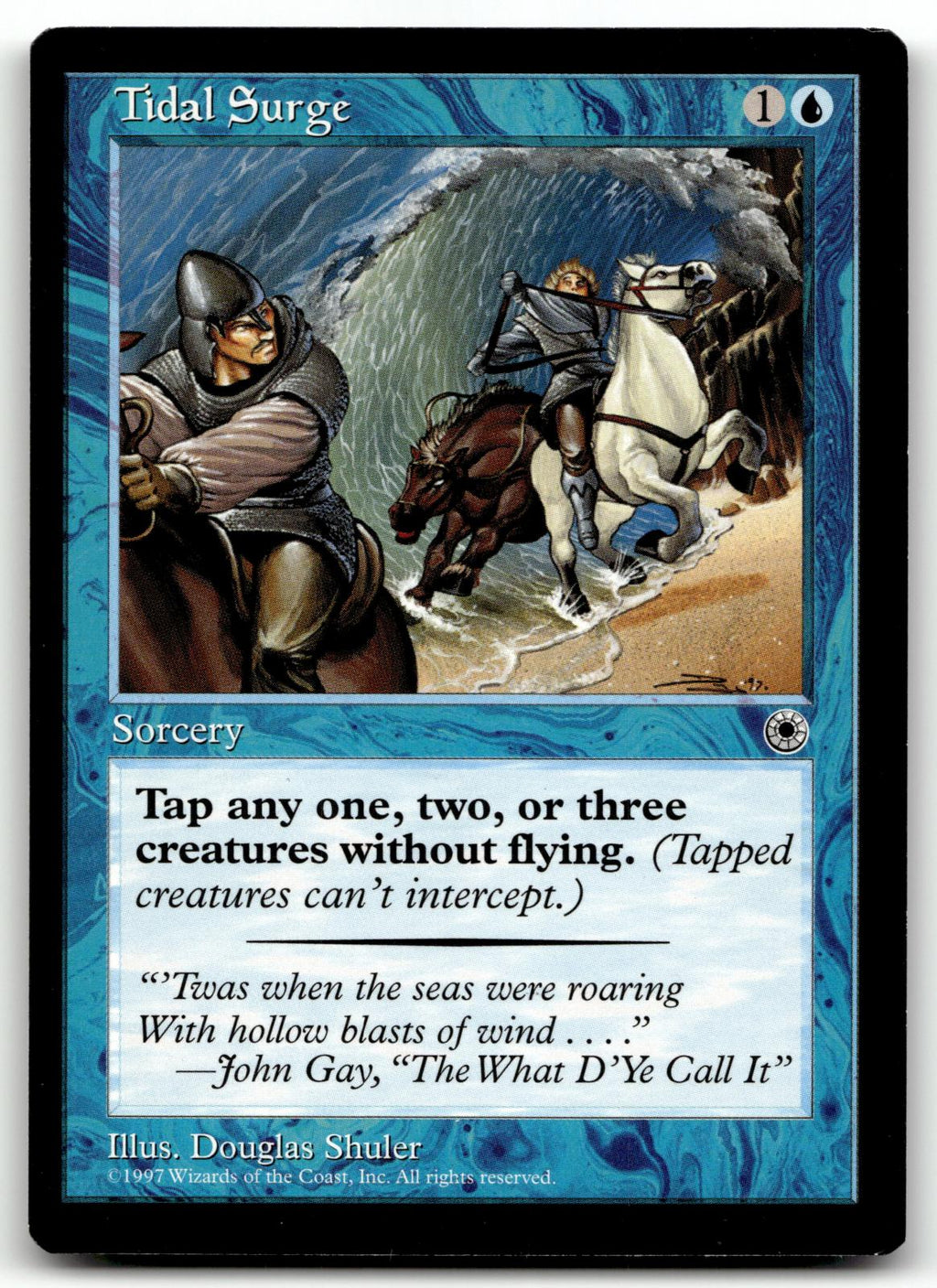 Tidal Surge Common Portal Magic: The Gathering Near Mint