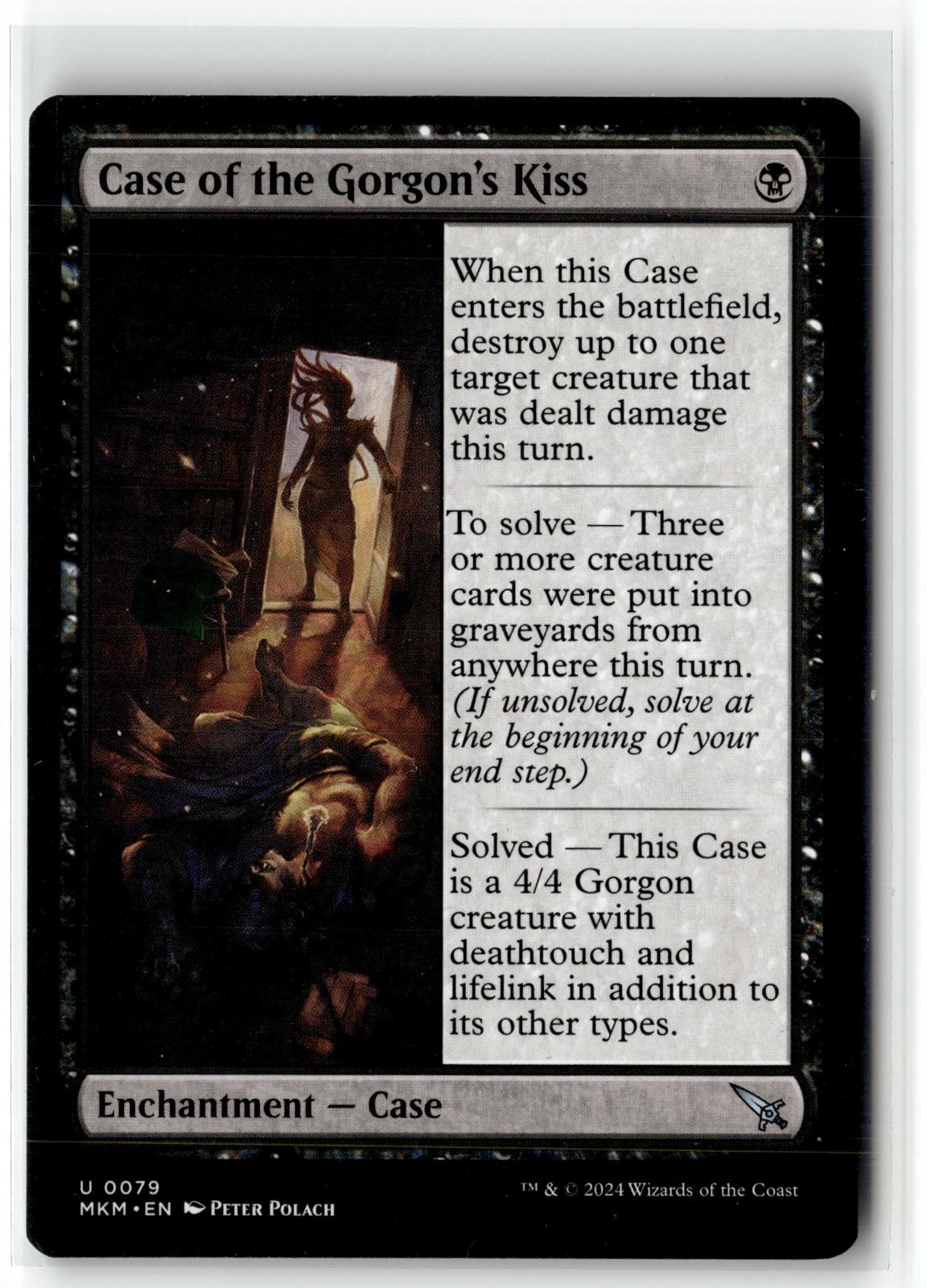 Case of the Gorgon's Kiss (b) 79 Murders at Karlov Manor Magic: The Gathering NM