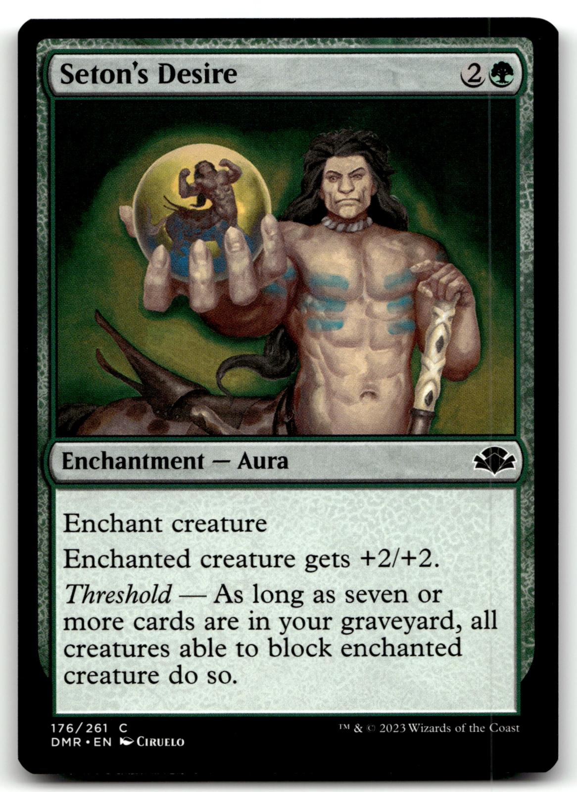 Seton's Desire 176 Common Dominaria Remastered Magic: The Gathering Near Mint