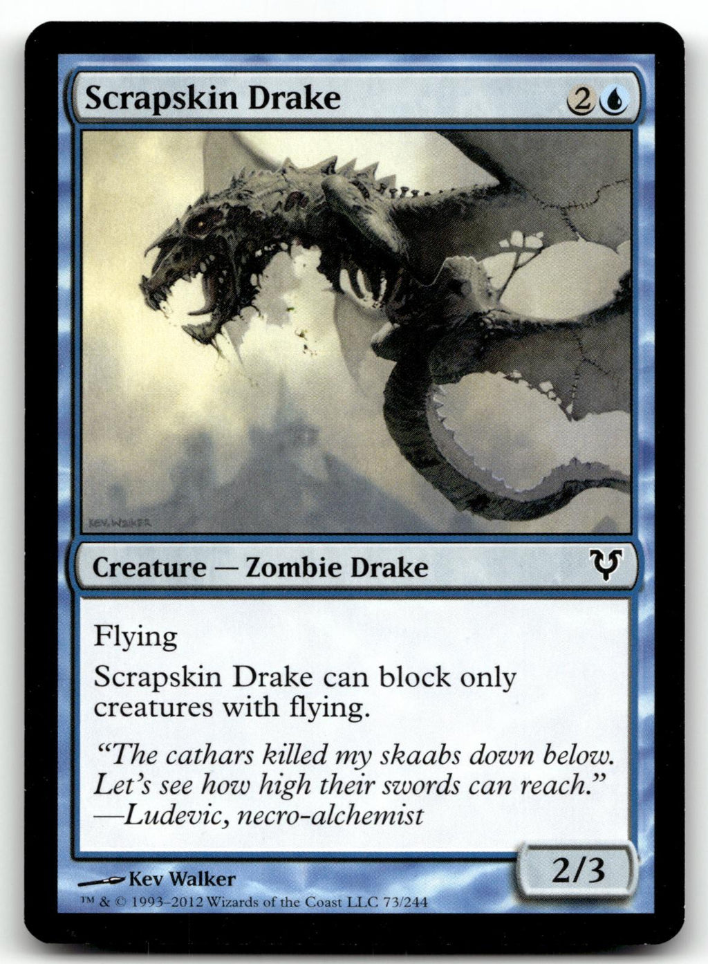 Scrapskin Drake 73 Common Avacyn Restored Magic: The Gathering Near Mint
