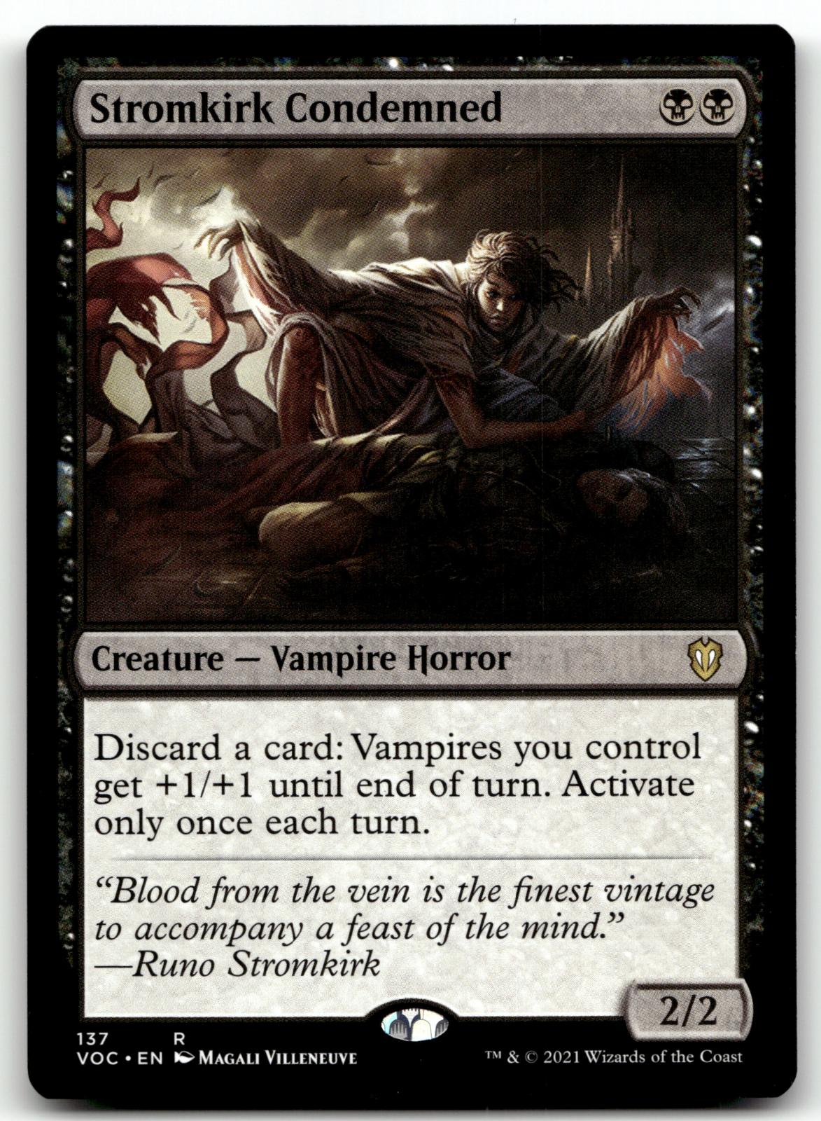 Stromkirk Condemned 137 Commander: Innistrad: Crimson Vow 