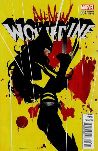 All-New Wolverine #4C (Incentive Ryan Sook Variant Cover)
